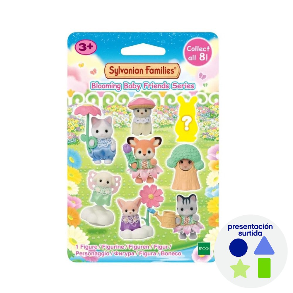 Figura Sorpresa Sylvanian Families Blooming Baby Friends 3+ Años Presentación Surtida Sylv…