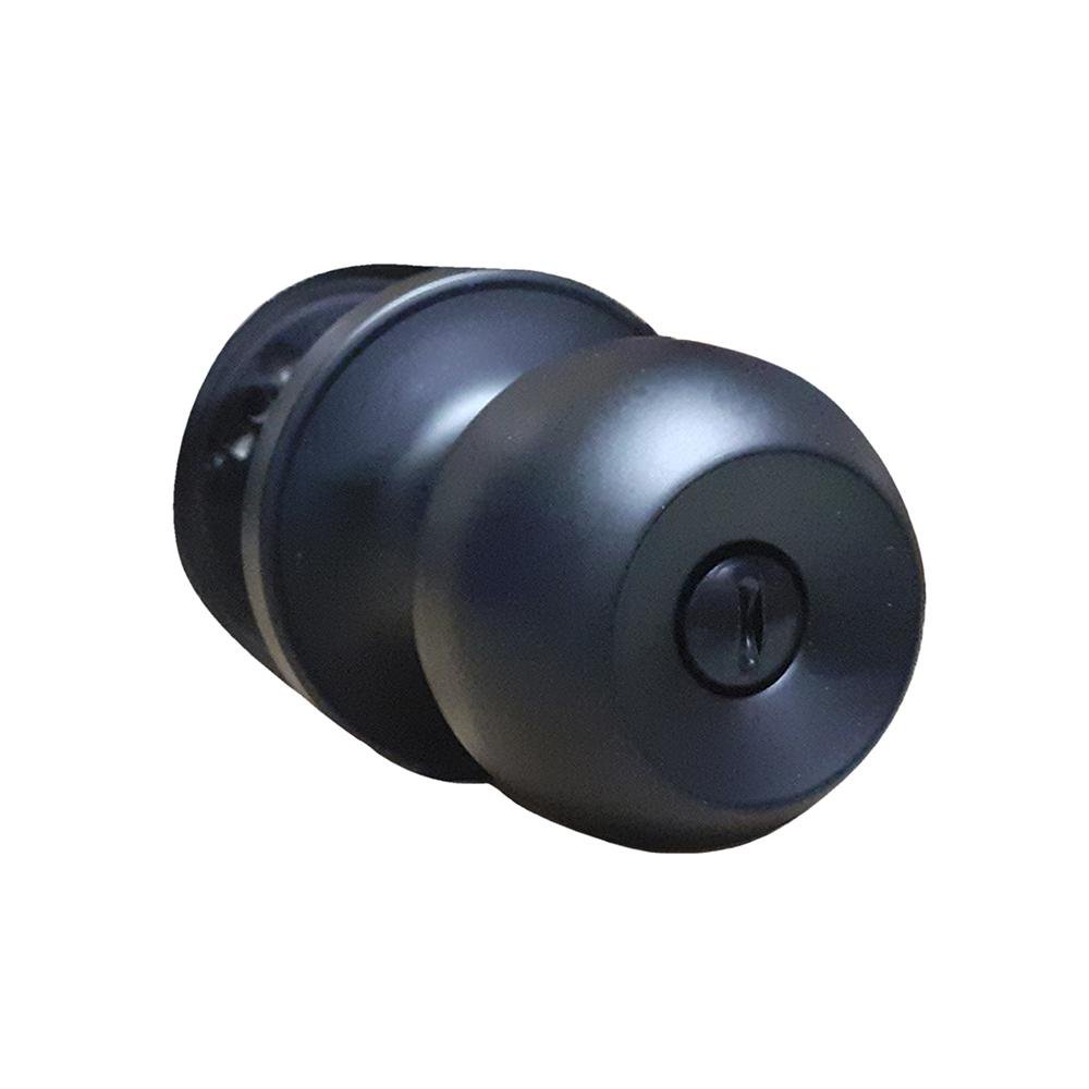 Chapa Bari para Puerta de Baño Negro