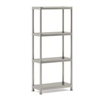 Estantería 4 Niveles Scaffale Plus Gris
