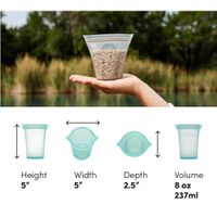 Bolsa Reutilizable de Silicón para Alimentos 28 Oz