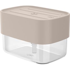 Dispensador de Jabón y Porta Esponja Beige