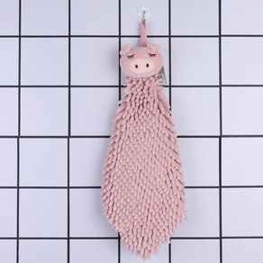 Toalla-de-Manos-con-Diseño-de-Cerdito-Rosa