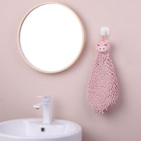 Toalla-de-Manos-con-Diseño-de-Cerdito-Rosa