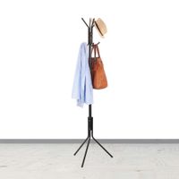 Colgador de Sacos Metálico Negro 42x42x172 Cm