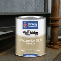Pintura Anticorrosiva Builders Base Satinado 2000 Gris 1 Gal
