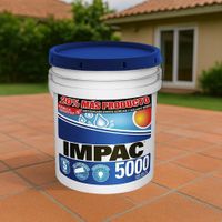 Impermeabilizante Acrílico 5000 Cubeta Fórmula Fibratada Blanco 6 Gal
