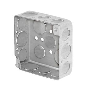 Caja Eléctrica Acero Reforzada 4 X 4 Plg