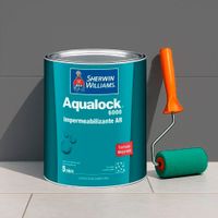 Impermeabilizante Acrílico Aqualock 6000 Gris 1 Gal
