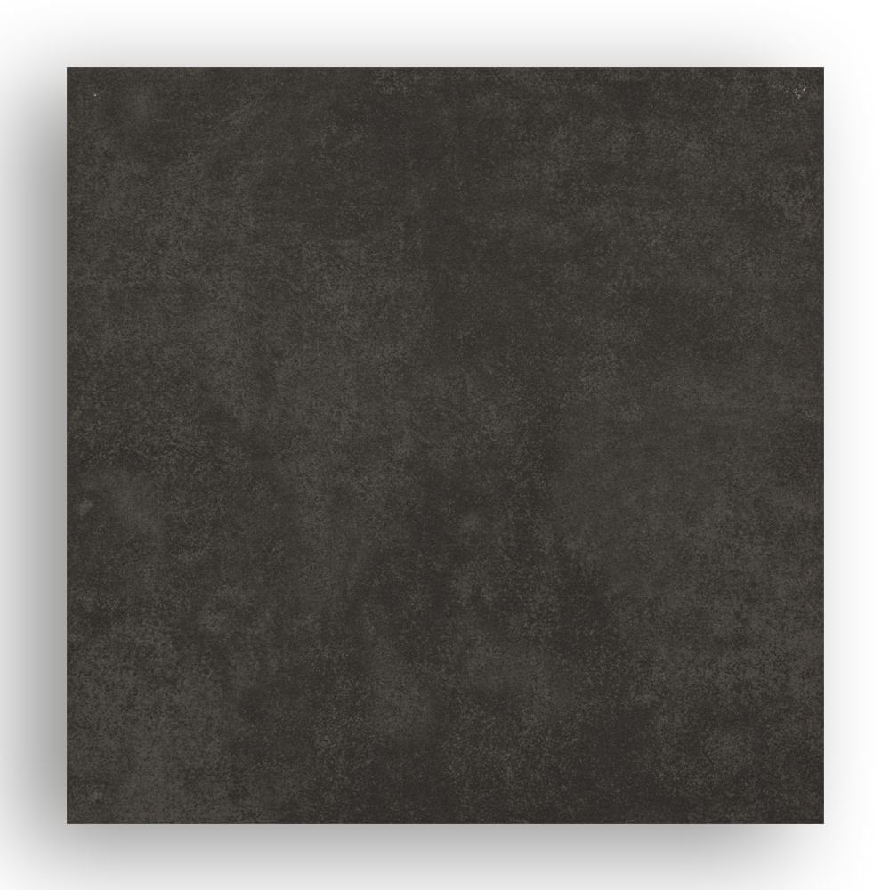 Piso Cerámico 222 Grafito Acabado Mate Color Gris Oscuro de 31 x 31 cm en Caja de 2 m²