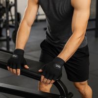 Guantes para Pesas Negros Talla S