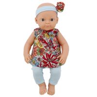 Muñeca Bebé Atuendo de Flores