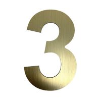 Numero-3-Dorado-de-6-Plg