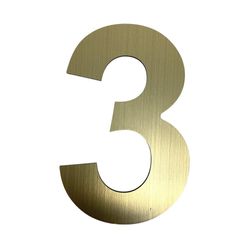 Numero-3-Dorado-de-6-Plg