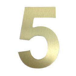 Numero-5-Dorado-de-6-Plg