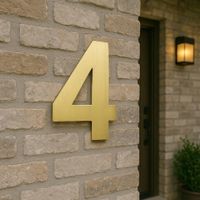 Numero-4-Dorado-de-6-Plg