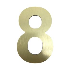 Numero-8-Dorado-de-6-Plg