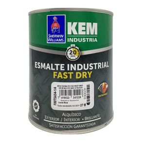 Esmalte Industrial Fast Dry Alquídico 27 M 1/4 Gal