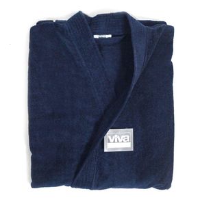 Bata De Baño Unisex Marino Grande - Viva