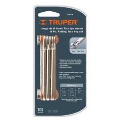Llave Torx Navaja 8 Pzas - Truper