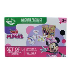Set de 5 en 1 Juegos Didácticos Minnie