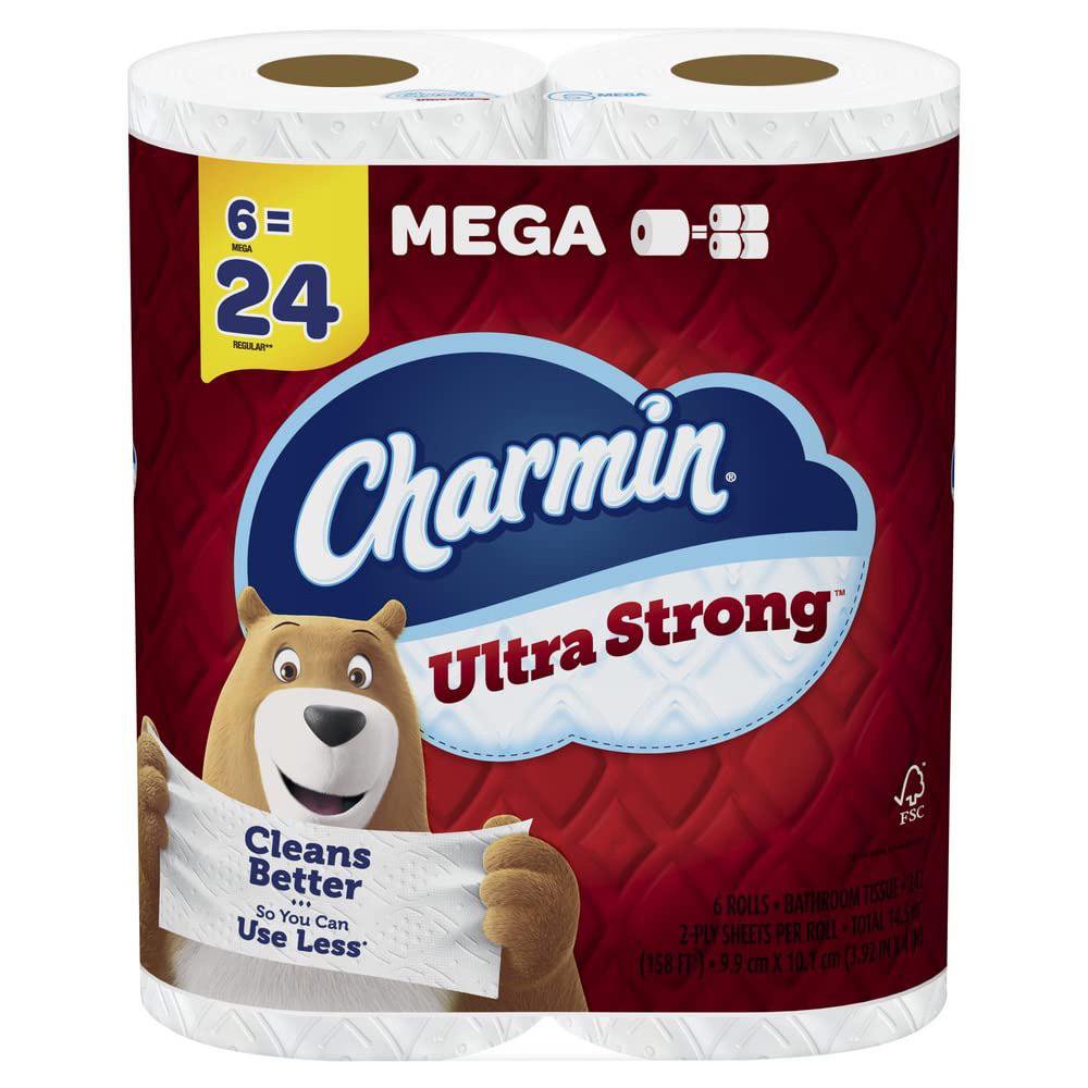 Papel Higiénico Ultra Strong, 6 Rollos