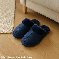 Pantufla-para-Caballero-Azul-43-44