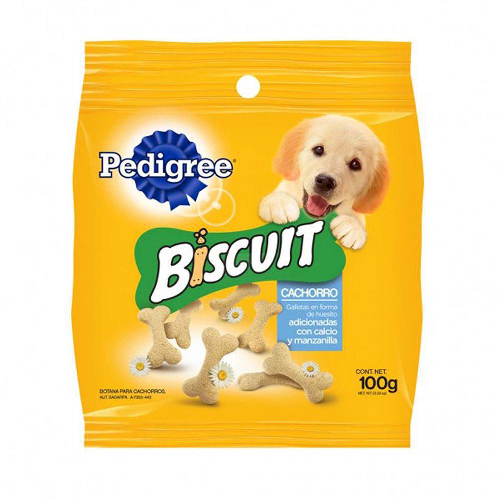 Snack para Cachorro Multi Razas Biscrok con Calcio y Omega 6 Bolsa de 100 g