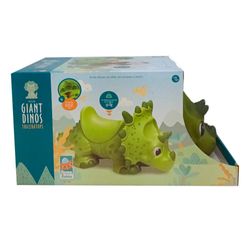 Triceratops-Montable-Verde