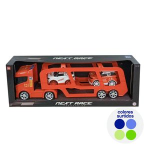 Transportador-de-Vehiculos-Rojo