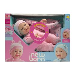 Muñeco-Bebe-Durmiendo-Rosa