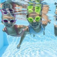 Lentes de Natación Infantiles con Correa Ajustable Colores Surtidos