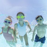 Lentes de Natación Infantiles con Correa Ajustable Colores Surtidos