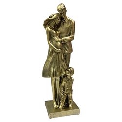 Figura-Decorativa-Familia-Dorada-30-Cm