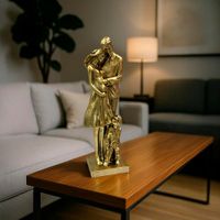 Figura-Decorativa-Familia-Dorada-30-Cm