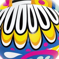 Pelota de Playa Inflable con Diseño Colorido y Divertido