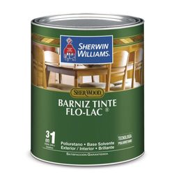 Barniz Tinte Flo-Lac Brillante Canela Subido 1 Gal - Sherwin Williams