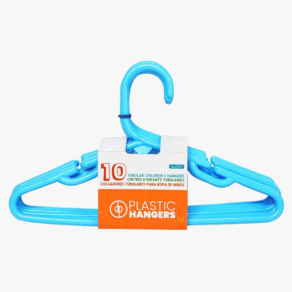 Set de 10 Serchas Infantiles Tubulares de Plástico Color Celeste Serchas Infantiles de Plá…