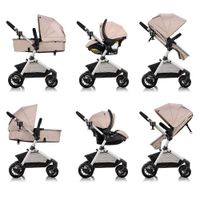 Travel System Modular con Silla de Auto y Carruaje