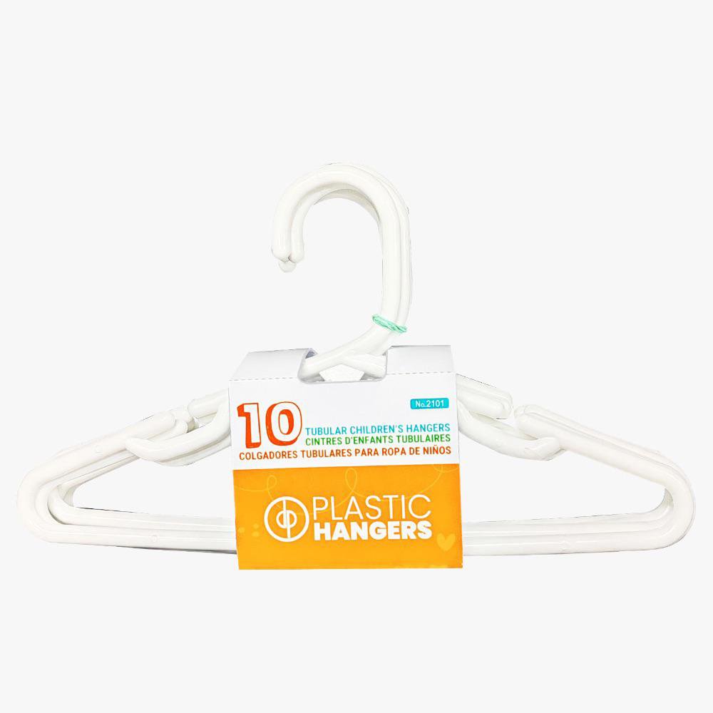 Set de 10 Serchas Infantiles Tubulares de Plástico Color Blanco Serchas Infantiles de Plás…