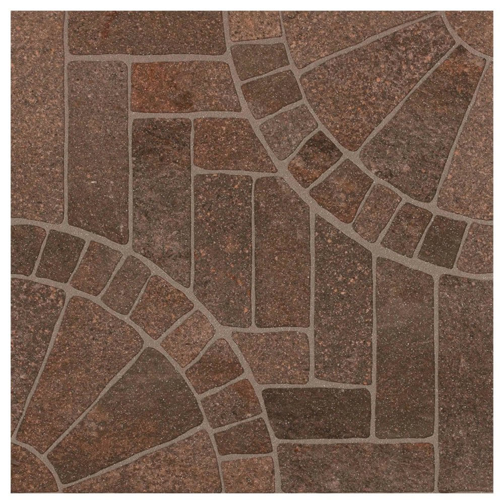 Piso Cerámico Juarez Color Moca Rústico Mate No Rectificado de 31x31 cm en Caja de 2 m²