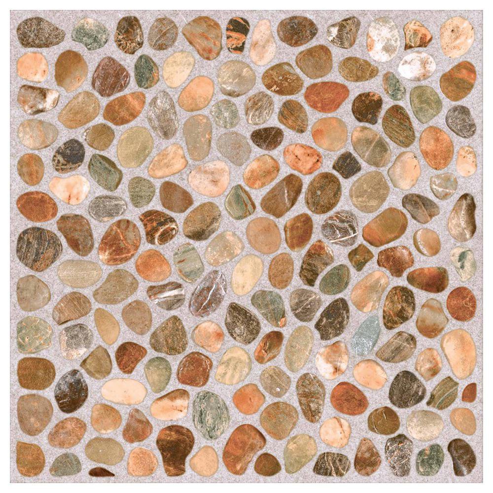 Piso Beige Duero tipo Piedras 31x31 Cm