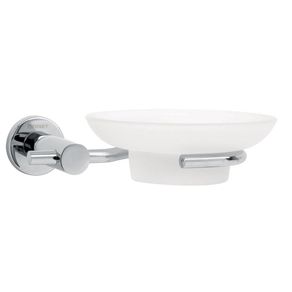 Jabonera Element con Plato de Vidrio - Foset