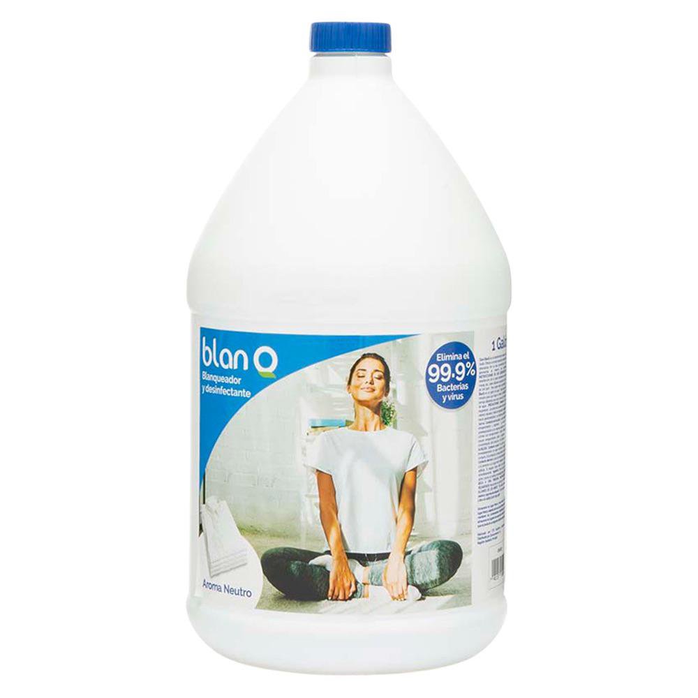 Cloro Blanqueador y Desinfectante Líquido Aroma Neutro de 1 Galón