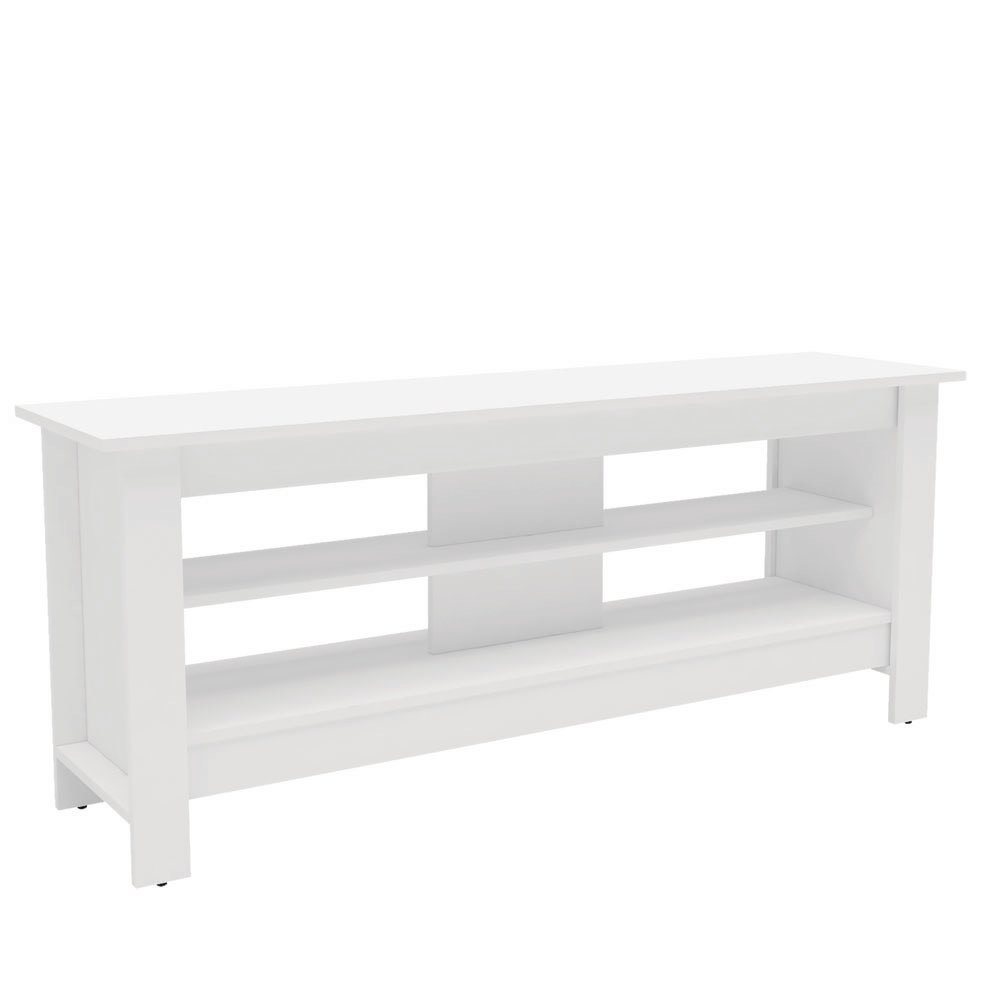 Mueble para TV Angelo 136 x 32.5 x 35 cm Color Blanco