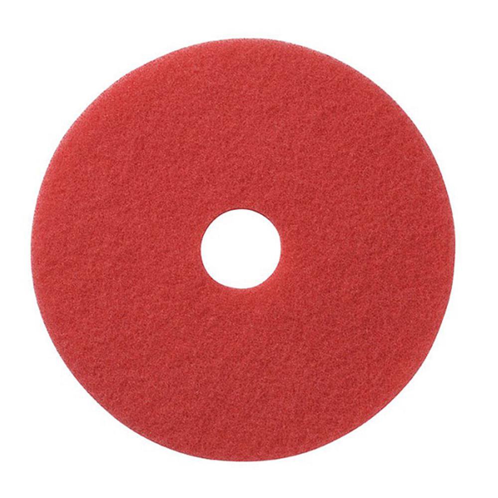 Pad Pulidor Suave para Piso Roja uso en Máquina Rotatoria 20 Plg