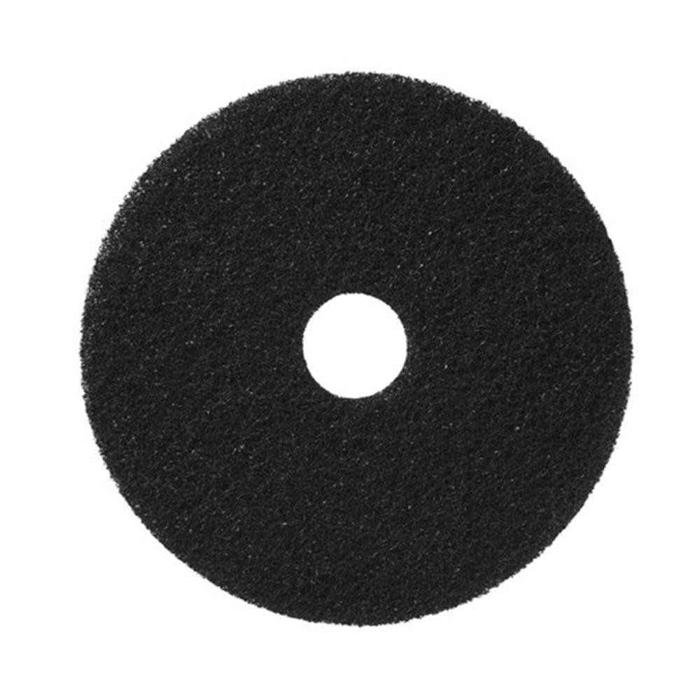 Pad Pulidor Abrasivo para Piso Negra uso en Máquina Rotatoria 20 Plg