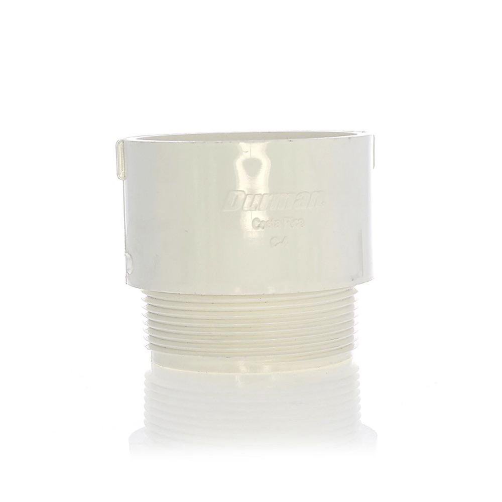 Adaptador Macho de PVC con Rosca de 3 Plg