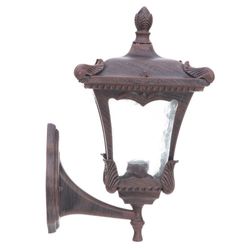 Farol Oriental Grande De Pared Para Exterior 1 Luz 60W - Z
