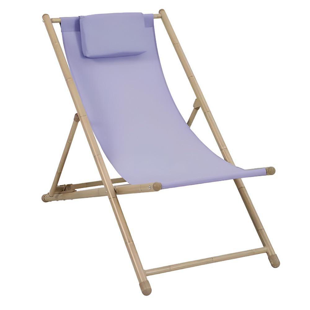 Silla de Playa Reclinable Sahara Color Morado