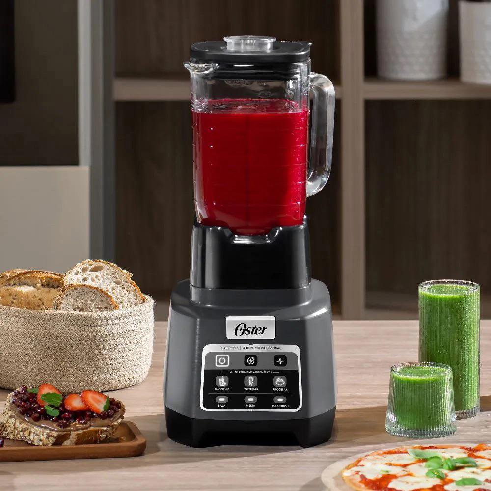 Licuadora Xtreme Mix con Jarra de Vidrio de 2 L 1500 W con Tecnología Reversible